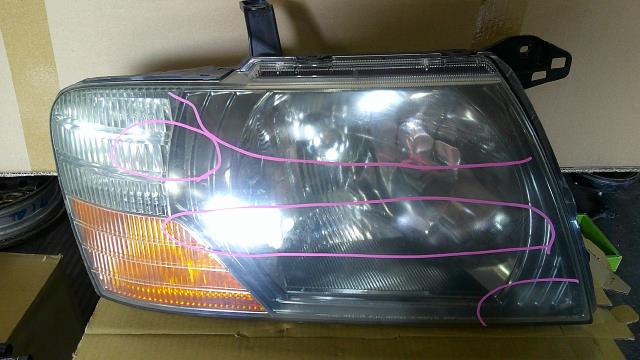 【中古】中古部品 パジェロ V73W 右ﾍｯﾄﾞﾗﾝﾌﾟ 【3500080000-250922000610800】｜e-cleマート 40,970円