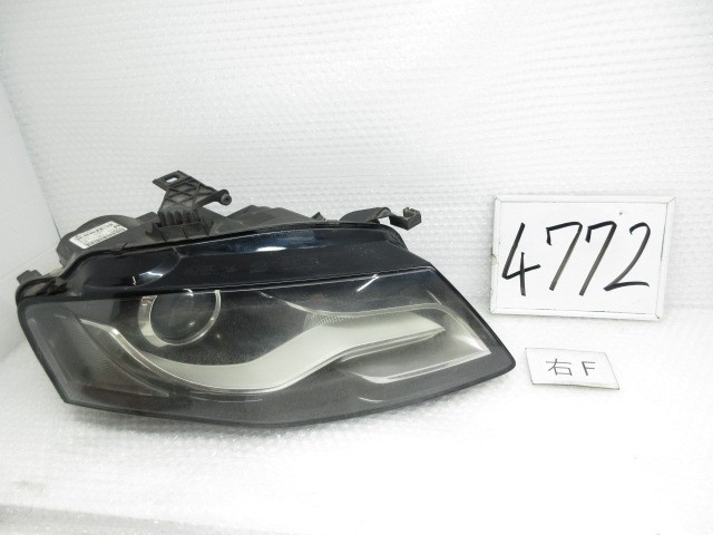 【中古】中古部品 アウディ A4 8KCDNF 右ﾍｯﾄﾞﾗﾝﾌﾟ 【3500170000-251112502210800】