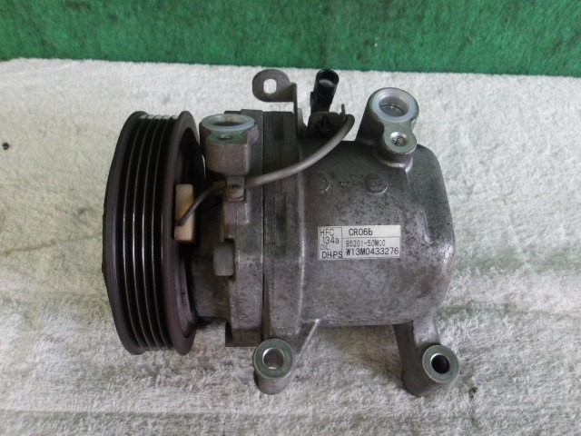 【中古】中古部品 ワゴンＲ MH34S A/Cｺﾝﾌﾟﾚｯｻｰ 【3310420000-000002391760700】