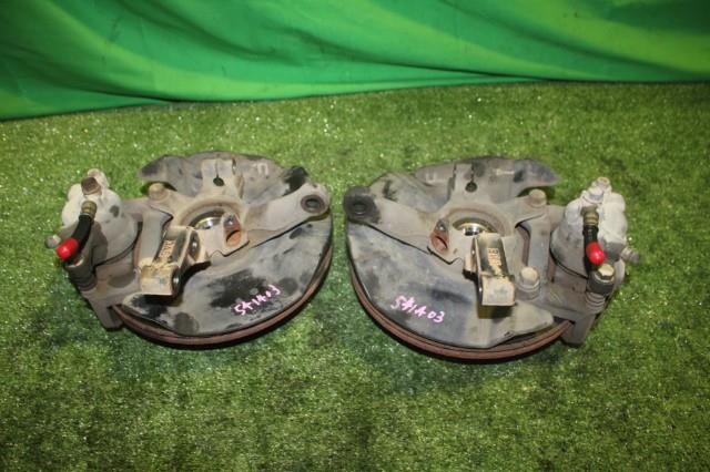 【中古】中古部品 KEI HN11S 左フロントナックルハブ 【3330950100-000054140344340】