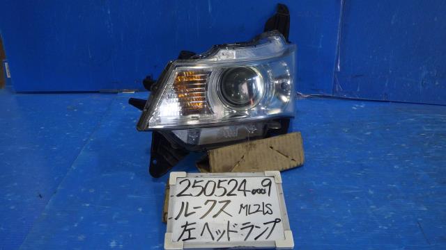 【中古】中古部品 ルークス ML21S 左ﾍｯﾄﾞﾗﾝﾌﾟ 【3330340100-250524000910900】