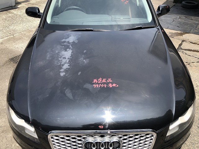 【中古】中古部品 アウディ A4 8KCDNF ﾎﾞﾝﾈｯﾄﾌｰﾄﾞ 【3310070100-0000Y0771410500】