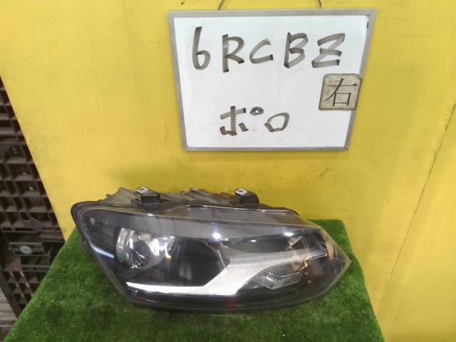 【中古】中古部品 VW ポロ 6RCBZ 右ﾍｯﾄﾞﾗﾝﾌﾟ 【3331010600-251208000510800】 7,673円