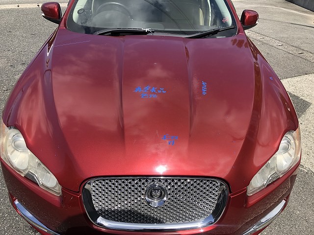 【中古】中古部品 ジャガー XF J05FA ﾎﾞﾝﾈｯﾄﾌｰﾄﾞ 【3310070100-0000Y0772810500】