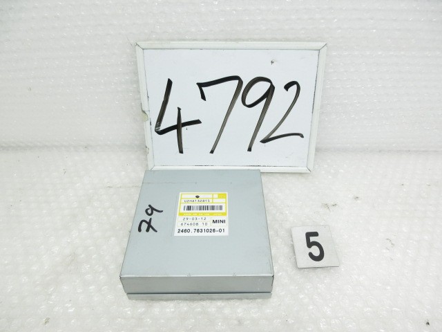 【中古】中古部品 BMW ミニ ZF16 ﾐｯｼｮﾝｺﾝﾋﾟｭｰﾀｰ 【3500170000-260130502163200】