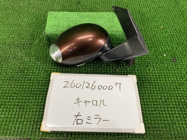 【中古】中古部品 キャロル HB25S 右ｻｲﾄﾞﾐﾗｰ 【3330991000-260126000713500】
