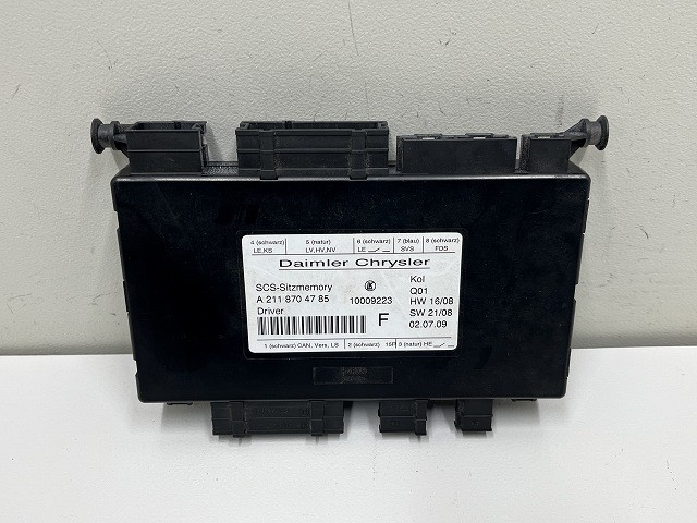 【中古】中古部品 ベンツ SLKクラス 171445 ｼｰﾄｺﾝﾋﾟｭｰﾀｰ 【3310070100-0000Y0773064201】