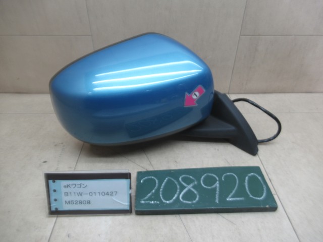 【中古】中古部品 eKワゴン B11W 右サイドミラー 【3310120100-250909000113500】|e-cleマート