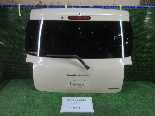 【中古】中古部品 ラパン HE22S ﾊﾞｯｸﾄﾞｱ 【3330991000-260220000215800】