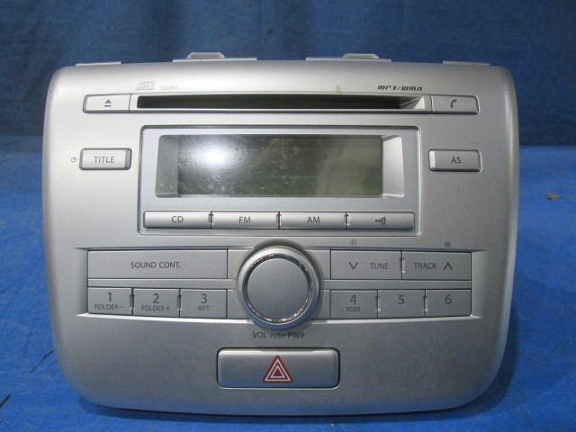 【中古】中古部品 ワゴンR MH23S オーディオ 【3310160100-000004504261050】|e-cleマート