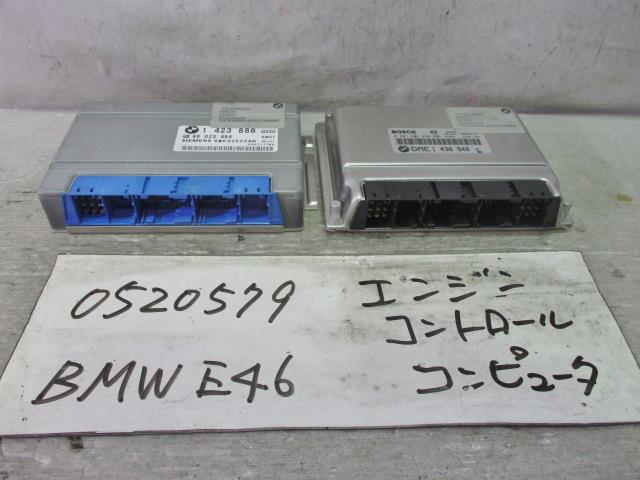 【中古】中古部品 BMW 3シリーズ AL19 ｴﾝｼﾞﾝｺﾝﾋﾟｭｰﾀｰ 【3310220100-000293030063100】