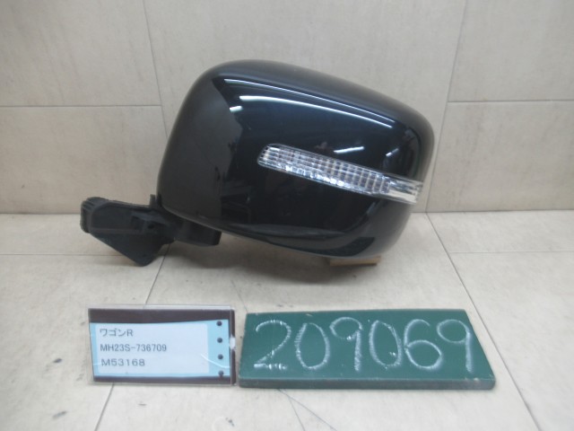 【中古】中古部品 ワゴンＲ MH23S 左ｻｲﾄﾞﾐﾗｰ 【3310120100-251104000313600】