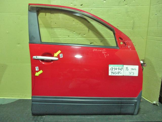 【中古】中古部品 アウトランダー CW5W 右ﾌﾛﾝﾄﾄﾞｱ 【3310220100-001468035313100】