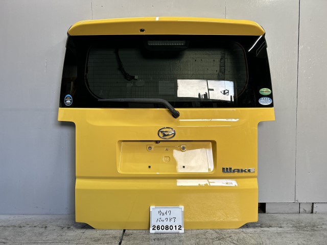 【中古】中古部品 ウェイク LA710S ﾊﾞｯｸﾄﾞｱ 【3330991100-000260801215800】