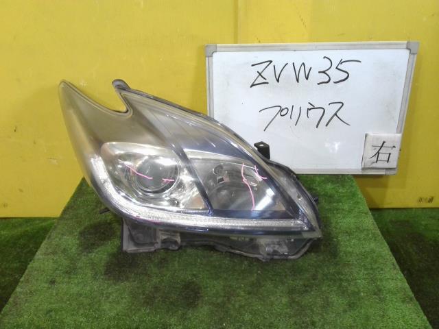 【中古】中古部品 プリウス ZVW35 右ﾍｯﾄﾞﾗﾝﾌﾟ 【3331010600-260326000410800】