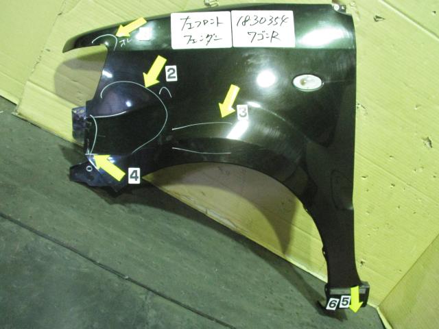【中古】中古部品 ワゴンＲ MH22S 左ﾌﾛﾝﾄﾌｪﾝﾀﾞｰ 【3310220100-001461186910700】