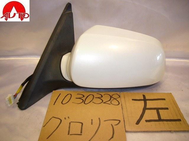 【中古】中古部品 グロリア HY34 左ｻｲﾄﾞﾐﾗｰ 【3310220100-000744037213600】
