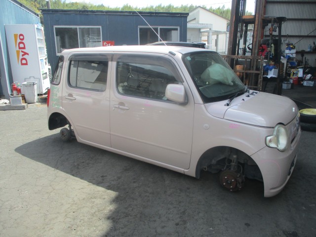 【中古】中古部品 ミラココア L675S 右ﾘｱﾄﾞｱｶﾞﾗｽ 【3500080000-260407000213330】