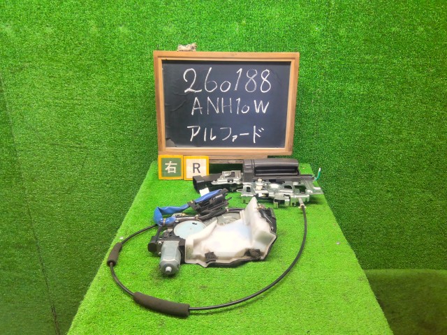 【中古】中古部品 アルファード ANH10W 右ﾘｱﾄﾞｱﾛｯｸｿﾚﾉｲﾄﾞ 【3330990200-000026018864570】