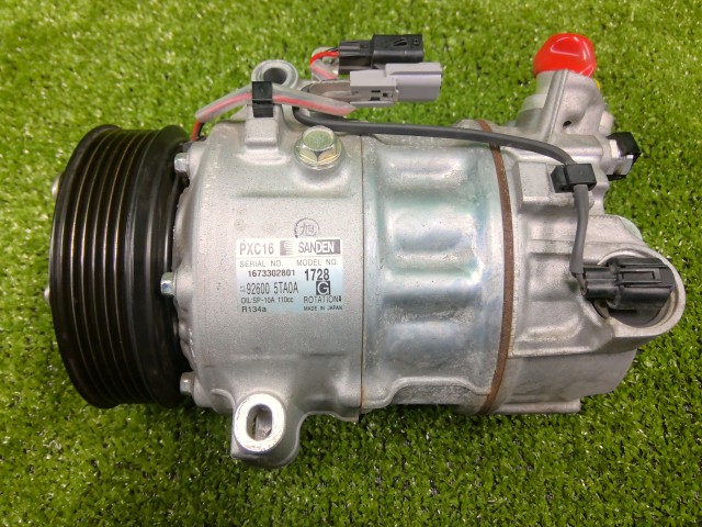 【中古】中古部品 セレナ GFC27 A/Cコンプレッサー 【3330200100-252387000060700】|e-cleマート
