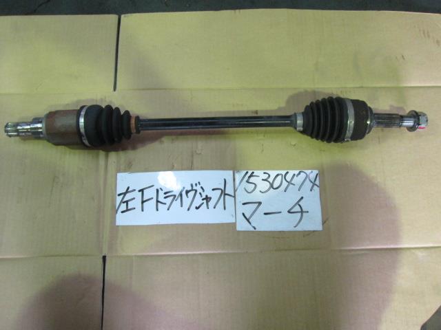 【中古】中古部品 マーチ K13 左ﾌﾛﾝﾄﾄﾞﾗｲﾌﾞｼｬﾌﾄ 【3310220100-001183735442200】