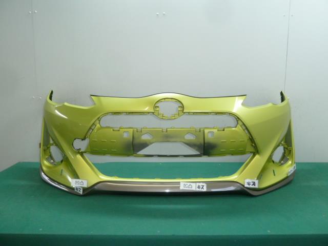 【中古】中古部品 アクア NHP10 フロントバンパー 【3380050000-000038407410100】|e-cleマート