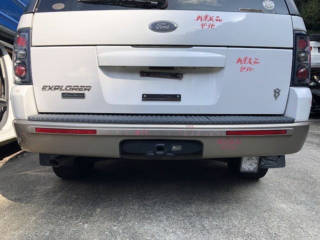 【中古】中古部品 フォード エクスプローラー 1FMWU74 リアバンパー 【3310070100-0000Y0765515100】|e-cleマート