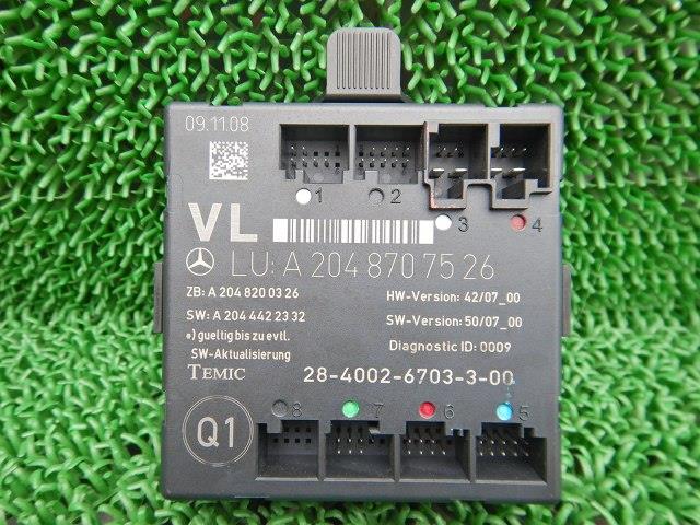 中古部品 ベンツ Cクラス 204052 その他 コントロールユニット