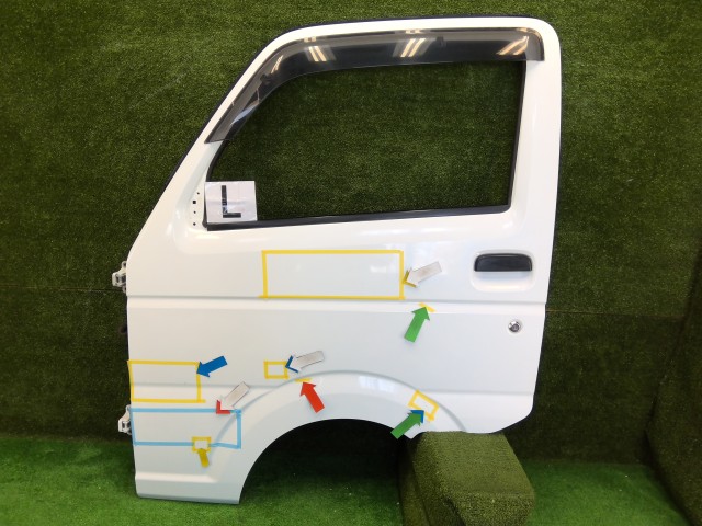 【中古】中古部品 キャリィ DA16T 左フロントドア 【3330200100-252461000013200】|e-cleマート