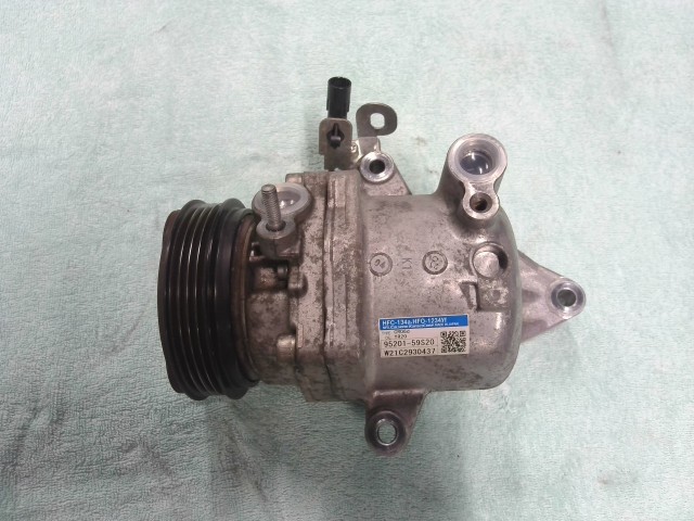 【中古】中古部品 ワゴンR MH95S A/Cコンプレッサー 【3310200100-000022864360700】|e-cleマート