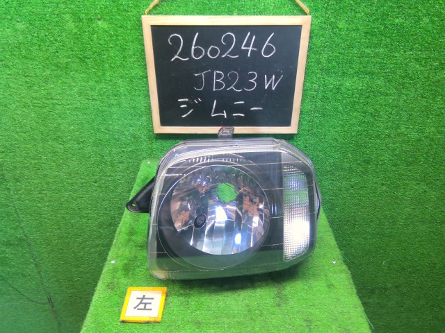【中古】中古部品 ジムニー JB23W 左ヘッドランプ 【3330990200-000026024610900】|e-cleマート
