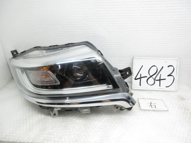 【中古】中古部品 スペーシア MK53S 右ヘッドランプ 【3500170000-260706500110800】|e-cleマート
