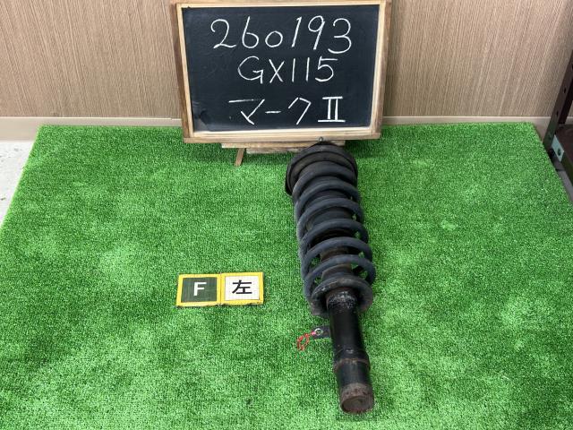 【中古】中古部品 マークII GX115 左フロントストラット 【3330990200-000026019350210】|e-cleマート