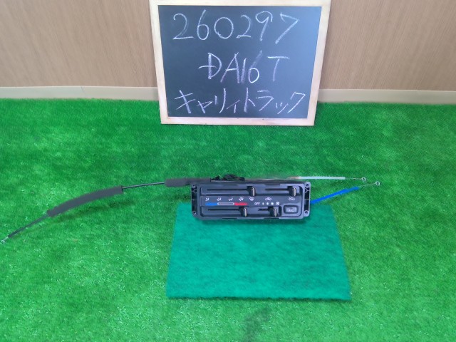 【中古】中古部品 キャリィ DA16T A/Cスイッチパネル 【3330990200-000026029760900】|e-cleマート
