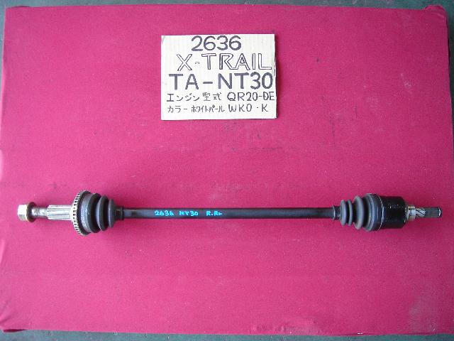 【中古】中古部品 エクストレイル NT30 右ﾘｱﾄﾞﾗｲﾌﾞｼｬﾌﾄ 【3330440100-000843250742300】