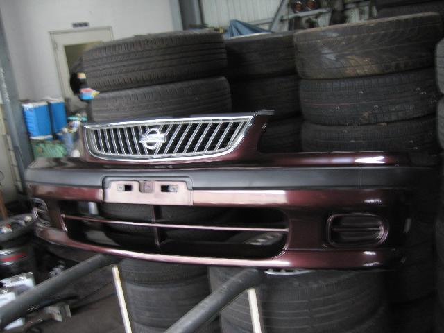 【中古】中古部品 サニー FB15 ﾌﾛﾝﾄﾊﾞﾝﾊﾟｰ 【3340240100-000992173510100】