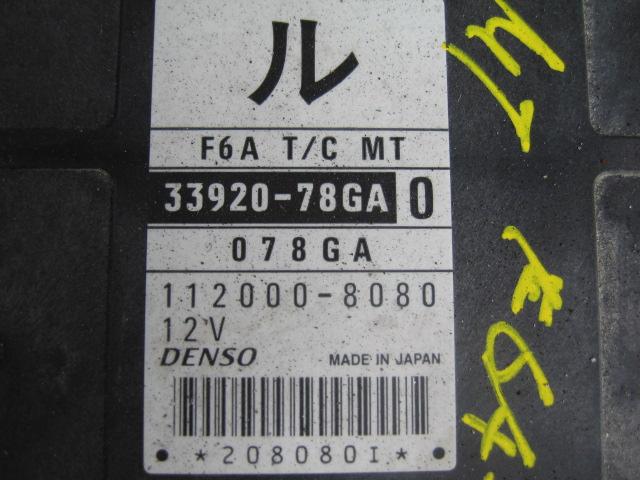 【中古】中古部品KEIHN11Sエンジンコンピューター【3340240100-001018096163100】