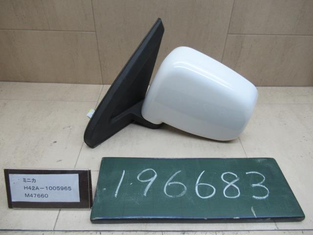 【中古】中古部品 ミニカ H42A 左ｻｲﾄﾞﾐﾗｰ 【3310120100-220404000213600】