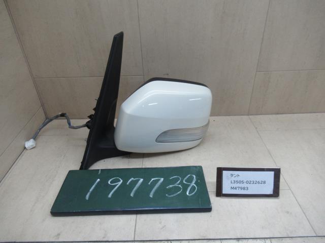 【中古】中古部品 タント L350S 左ｻｲﾄﾞﾐﾗｰ 【3310120100-220622000113600】