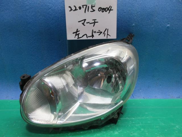 【中古】中古部品 マーチ K13 左ﾍｯﾄﾞﾗﾝﾌﾟ 【3310220100-220715000410900】