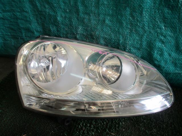 【中古】中古部品 VW ゴルフ 1KBLP 右ﾍｯﾄﾞﾗﾝﾌﾟ 【3500080000-220802000610800】