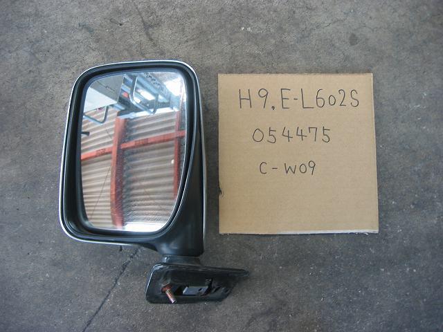 【中古】中古部品 ムーヴ L602S 左ｻｲﾄﾞﾐﾗｰ 【3340180100-000610902313600】