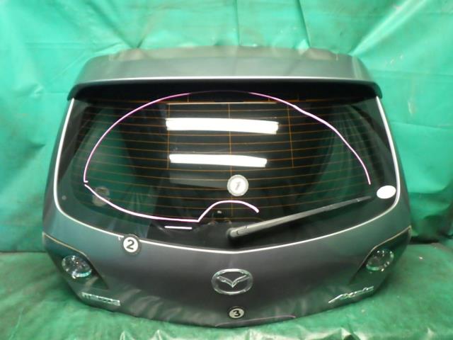 【中古】中古部品 アクセラ BK5P ﾊﾞｯｸﾄﾞｱ 【3330990500-230331000215800】