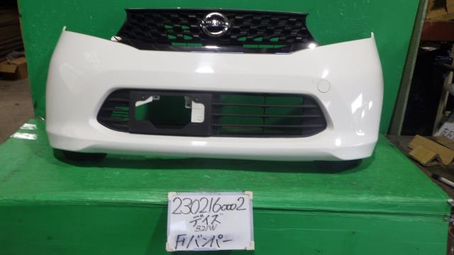 【中古】中古部品 デイズ B21W フロントバンパー 【3330340100-230216000210100】
