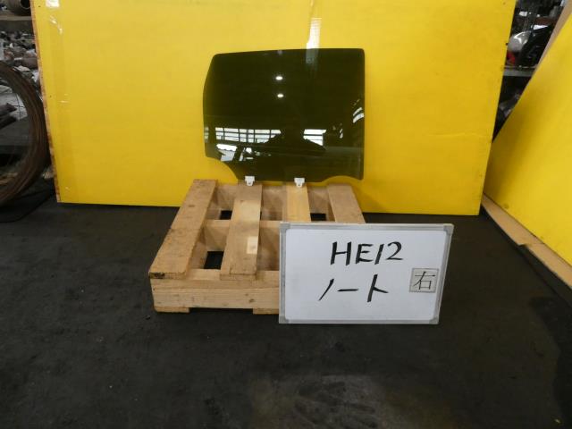 【中古】中古部品 ノート HE12 右ﾘｱﾄﾞｱｶﾞﾗｽ 【3331010600-230615000613330】