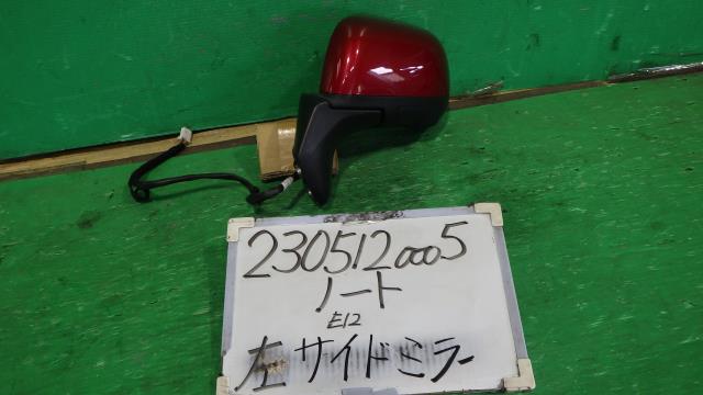 【中古】中古部品 ノート E12 左ｻｲﾄﾞﾐﾗｰ 【3330340100-230512000513600】