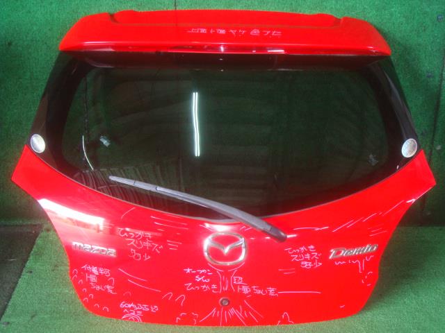【中古】中古部品 デミオ DE3FS ﾊﾞｯｸﾄﾞｱ 【3340220100-000224021915800】