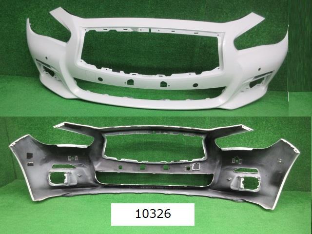 【中古】中古部品 スカイライン HV37 ﾌﾛﾝﾄﾊﾞﾝﾊﾟｰﾌｪｰｽ 【3380010000-230906502210110】