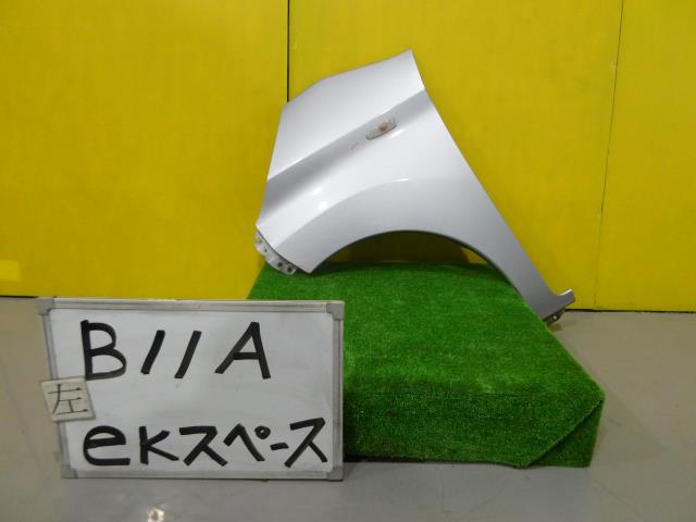 【中古】中古部品 ｅＫスペース B11A 左ﾌﾛﾝﾄﾌｪﾝﾀﾞｰ 【3331010600-231109000410700】