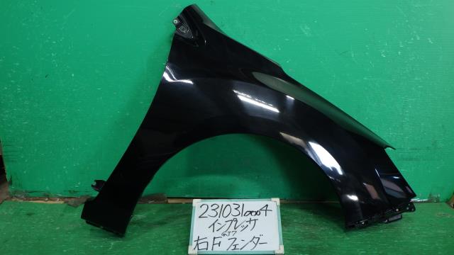 【中古】中古部品 インプレッサ GJ7 右ﾌﾛﾝﾄﾌｪﾝﾀﾞｰ 【3330340100-231031000410600】